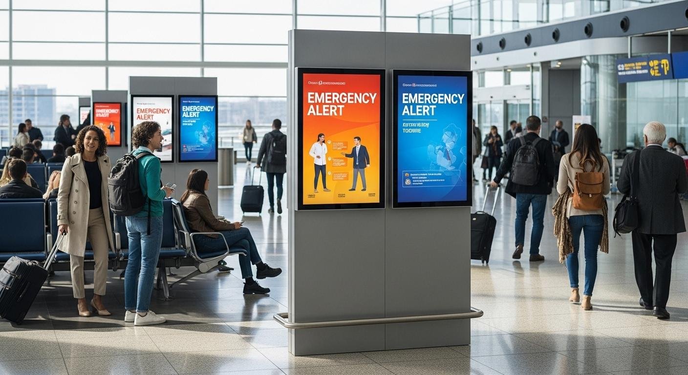 Why Emergency Communication Digital Signage Matters in Modern Public ...